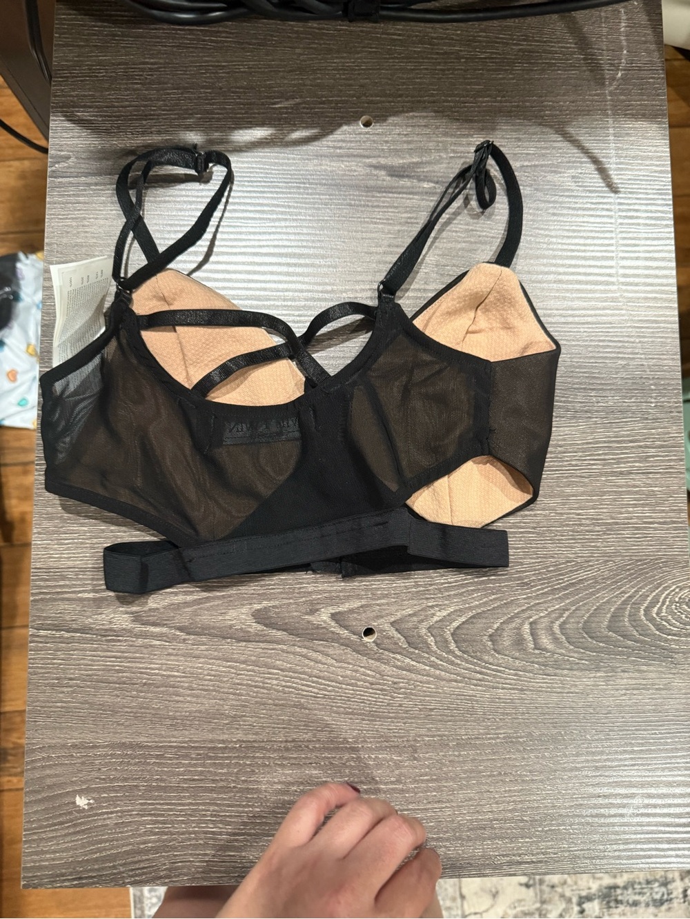 Two black Bralette/ Bra - Picture 2 of 6